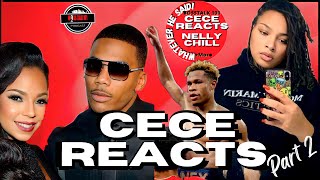 CECE REACTS Call Out Nelly For Coming For Devin Haney  Black Shut Down Trill Boxing Talk Part 2 [upl. by Shaylynn25]