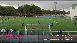 CF E1 PAIPORTA vs FBCD CATARROJA [upl. by Medora89]