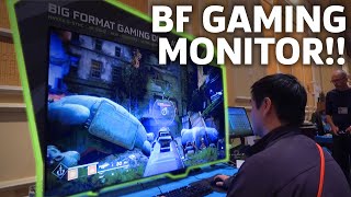 Gaming On Nvidia’s Huge 65inch Monitor Is A BIG DEAL  CES 2018 [upl. by Meggs]