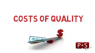 Costs of Quality [upl. by Servais]