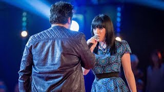 Christina Marie Vs Nathan Amzi Battle Performance  The Voice UK  BBC [upl. by Emiatej]