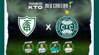 TRANSMISSÃO KTO MEU CORITIBA  AMERICAMG X CORITIBA [upl. by Yelrahs]