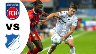 FC Heidenheim VS TSG Hoffenheim Highlights  Bundesliga 20242025 [upl. by Micah]