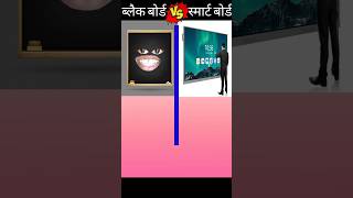 Black Board Vs Smart Board  Full details comparison  shorts sagarcricketa3 trending [upl. by Orhtej]