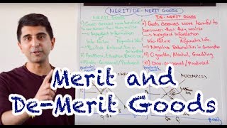 Y1 25 Merit and DeMerit Goods  Imperfect Information [upl. by Eelhsa]