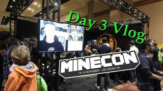 Minecon  Minecon Day 3 Vlog  Releasing Minecraft With Notch amp Deadmau5 [upl. by Agneta]