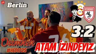 GalatasaraySamsunspor Maçına Tepkimiz galatasaray samsunspor atatürk victorosimhen [upl. by Eigna176]