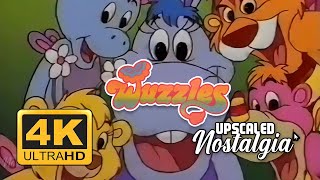 The Wuzzles 1985 Intro and Outro  Remastered 4K Ultra HD Upscale [upl. by Phelia]