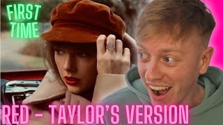 FIRST TIME LISTENING TO RED TAYLORS VERSION  TAYLOR SWIFT  ALBUM REACTION [upl. by Essex]