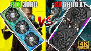 AMD RX 6800 XT vs GeForce RTX 3080 [upl. by September]