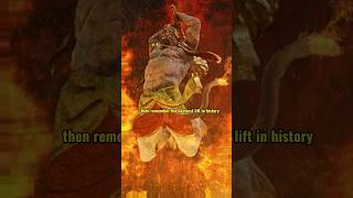 heaviest lift in history deadlift gymshorts hanuman explore [upl. by Enilrae134]