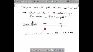 taux effectifs vs nominaux [upl. by Heather]