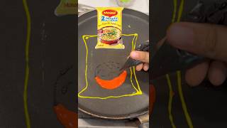 Maggi Pancake Art 🍜 [upl. by Ginder103]