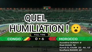 ÉLIMINATOIRE COUPE DU MONDE 2026 CONGO VS MAROC 06 RÉACTION [upl. by Eldora]