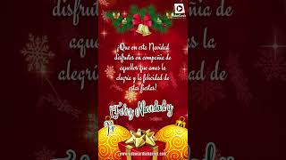 Feliz Navidad Mensaje de Navidad para Familia y Amigos Felicitaciones de navidad [upl. by Beard937]