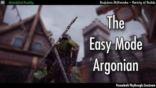 Ghoulified Reality  Easy Mode Argonian  3bftweaks Permadeath [upl. by Llenrad]