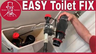 How to Fix Toilet Fill Valve and Flush Valve  Kohler [upl. by Longtin638]