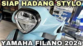 HADANG HONDA STYLO‼️YAMAHA FILANO NEO 2024 BIRU [upl. by Brianna]