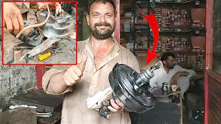 How to Repair Brake Booster  How to Seal Replacement of Brake Servo complete Process Uniqueskill [upl. by Nameerf309]