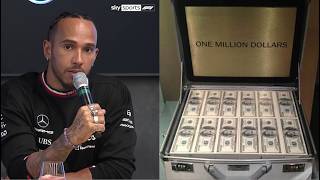 Lewis Hamilton 1m reward draws whistleblower and causes Toto Wolff to scramble to cover up sabotage [upl. by Etnud]