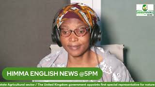 HIMMA ENGLISH NEWS PM  MONDAY 21102024 WITH NUNENBA AGABUS ERIDAN [upl. by Kolva]