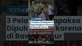 3 Pelaku Pemerkosaan dan Pembunuhan Siswi SMP di Palembang Dipulangkan Sudah sesuai Aturan UU [upl. by Strohl]