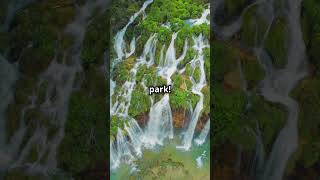 Discover paradise Plitvice Lakes facts amazing incredible PlitviceLakes Croatia waterfall [upl. by Ecnaiva]