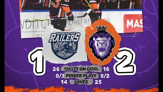 Royals vs Railers 101924  Highlights [upl. by Brooking]