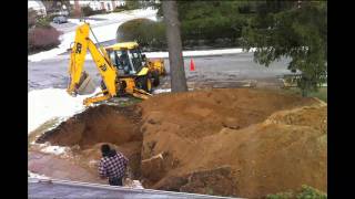 Cesspool Installation Timelapse [upl. by Urbanna]