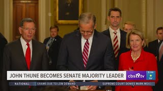 Republicans win control of House and Senate Thune becomes Senate Majority Leader [upl. by Steward703]