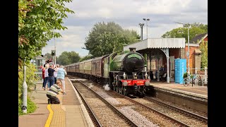 61306 Mayflower  Steam Dreams EUR 175 Celebrations  Saturday 14th August 2021 [upl. by Fahey886]