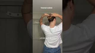 Tutorial peinados rodete con gancho peinadosfaciles pelo hairstyle cleanlook [upl. by Eirffej499]