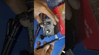 Micro Soldering Iron Station  smd iron unboxing  Electronics Verma  shorts [upl. by Assillem]