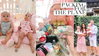 PACKING FOR OUR TWIN GIRLS 2ND TRIP👨‍👩‍👧‍👧 SLMissGlamVlogs [upl. by Sivahc]