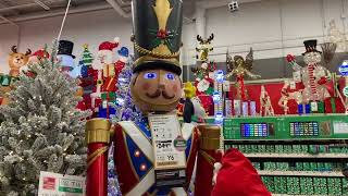 Home Depot Animated Lifesize Grinch And Toy Soldier Really Cool [upl. by Eillah506]