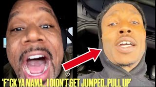 Wack 100 CRASHES OUT On Bricc Baby amp DENIES Getting JUMPED In Vegas [upl. by Mchale]