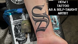 How To Tattoo TimeLapse [upl. by Phina]