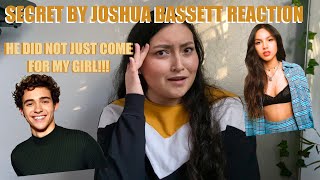 Joshua Bassett  Secret REACTION [upl. by Hilbert]