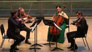 JANÁČEK String Quartet No 2 quotIntimate Lettersquot  ChamberFest Cleveland 2016 [upl. by Aissila648]