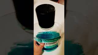 Listerine cool mint mouthwash  Listerine cool mint mouthwash how to open [upl. by Haimrej]