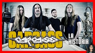 CARCASS  La Historia Del Grindcore al Death Metal Melódico [upl. by Vladamir]