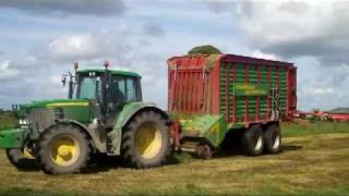 Cutting silage in galway [upl. by Erehs]