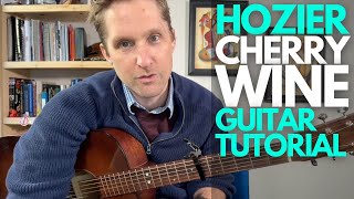 Cherry Wine Guitar Tutorial by Hozier  Guitar Lessons with Stuart [upl. by Klemm]