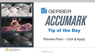 AccuMark Tip of the Day  Preview Pane Click and Apply [upl. by Jorrie]