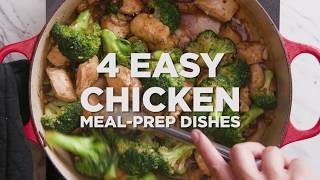 4 Amazing Chicken Meal Prep Dishes to Add to Your Daily Routine [upl. by Kneeland]