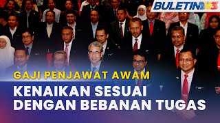 DEWAN NEGARA  PM Akan Umum Pelarasan Gaji Penjawat Awam [upl. by Eilsek]