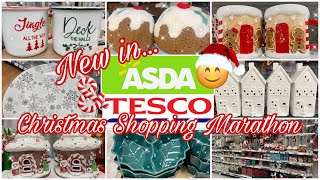 😍 NEW lN ASDA amp TESCO‼️ CHRISTMAS 2023 SHOPPING MARATHON🎄SHOP WITH ME  DECEMBER 2023 COSY CORNER [upl. by Yxel]