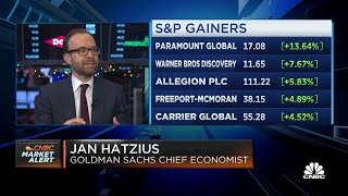 The risk of recession is quite low says Goldman Sachs Jan Hatzius [upl. by Nolava]