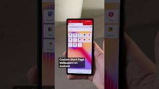 Custom Start Page Wallpapers  Vivaldi on Android [upl. by Munroe]