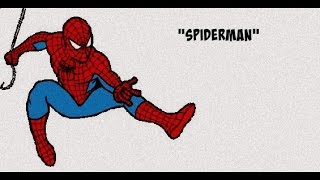 Spiderman Theme Song Lyrics [upl. by Enitnelav]